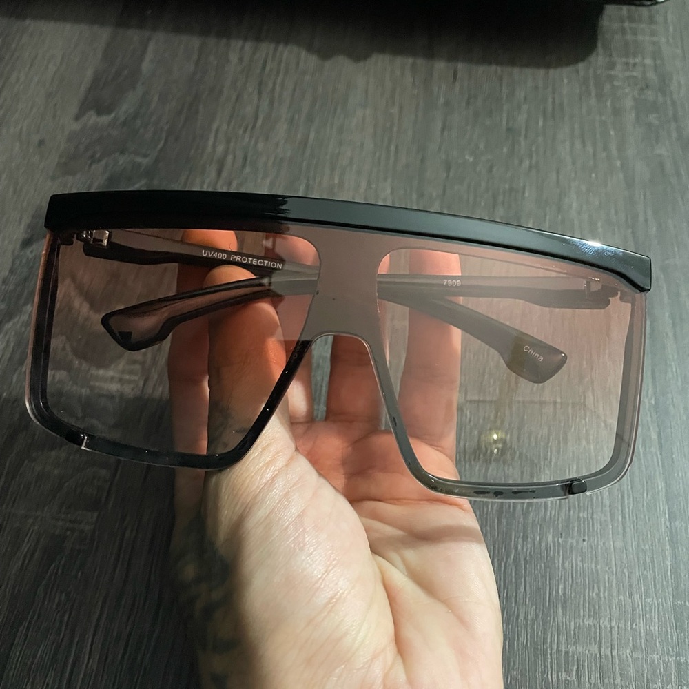 Chanel Black Oversized Sunglasses